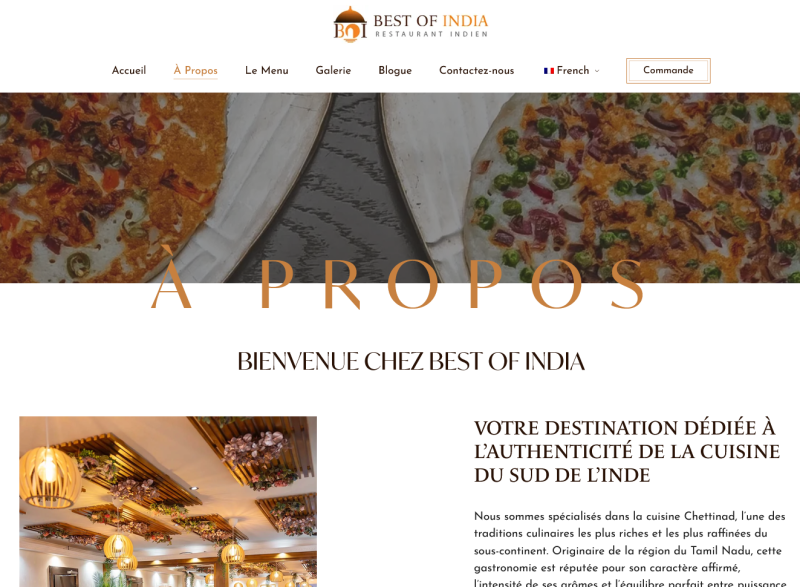 Best of India Paris - Restaurant - https://bestofindiaparis.com/